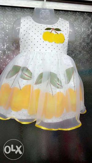 100%cottan frock for 6 months up to 2.5 years