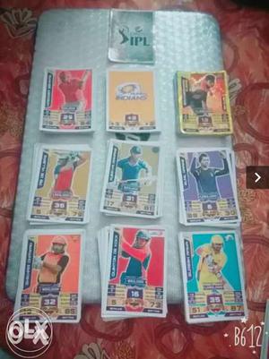 109 cards of pepsi ipl with 18 special cards