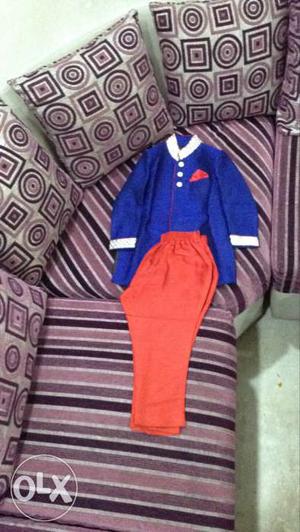 2-4 yrs kids sherwani only once used bought for