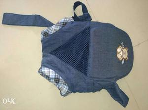 Baby's Black And Grey Carrier