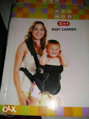 Black 2 In 1 Baby Carrier Box