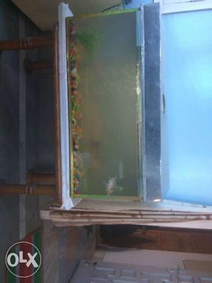 Grey Framed Fish Tank with 7 big fishs
