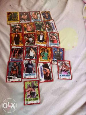 WWE Wrestler Trading Cards