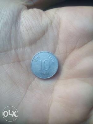 10 paise coin of 