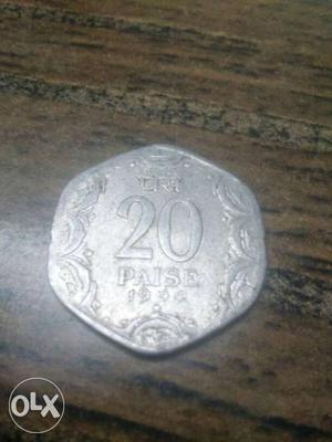 20 paisa coin  year only Rs.899/-