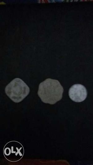 3 Pieces On Indian Coins