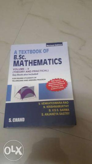 A Textbook Of B. Sc Mathematics Book