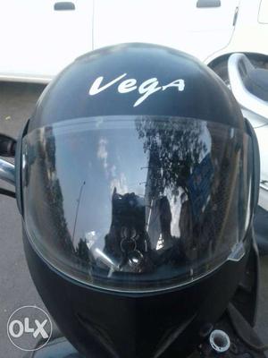 Black Vega Full-faced Helmet