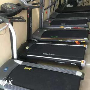Brand new used motorized treadmill with one year