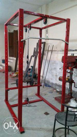 Home gym complete solution, Power rack squat cage with