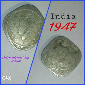  Indian Coin, Memory of Independence Day