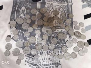 Indian old coins from 1 to 20paise single pcs  pcs