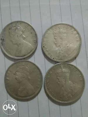 Old coins silver