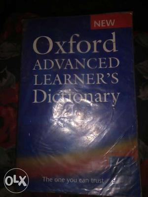 Oxford Advanced Leaner's Dictionary Book