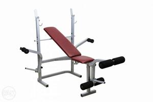 Red And White Bench Press