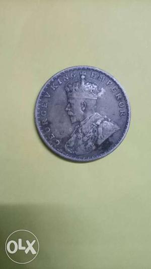 Round George 5 King Emperor Coin