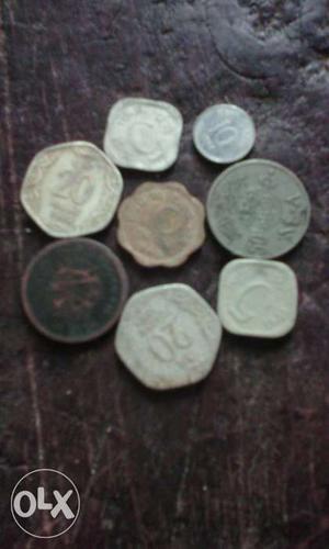 Round Gold And Silver Coin Collection