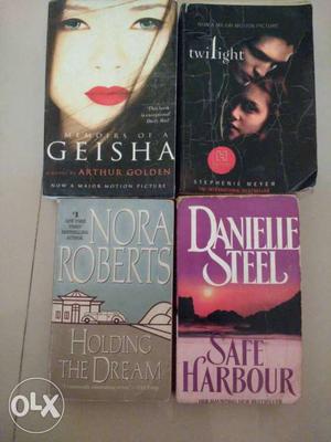 Set of 4 novels
