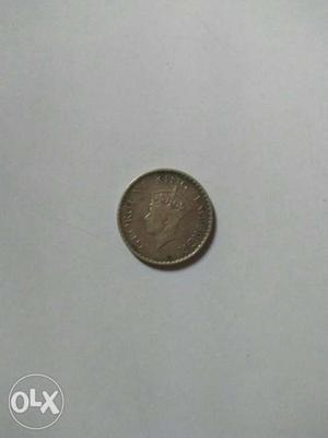 Sliver old coin