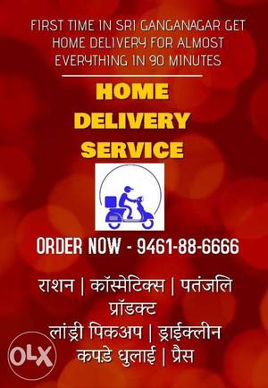 We deliver almost everything to your doorstep