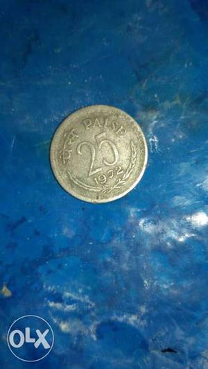  old 25 paise coin at just 350 only...hurry