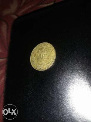 20 paise Gandhi ji printed original coin