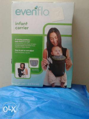 Baby's Black Evenflo Infant Carrier