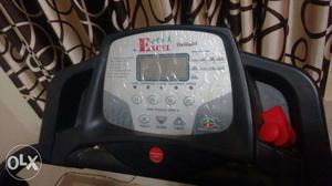 Black And Gray Excell Treadmill