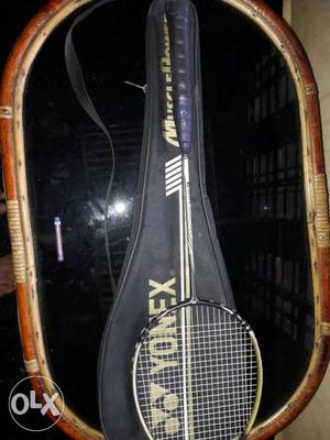 Black Handled Yonex Badminton Racket