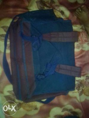 Blue And Black Crossbody Bag