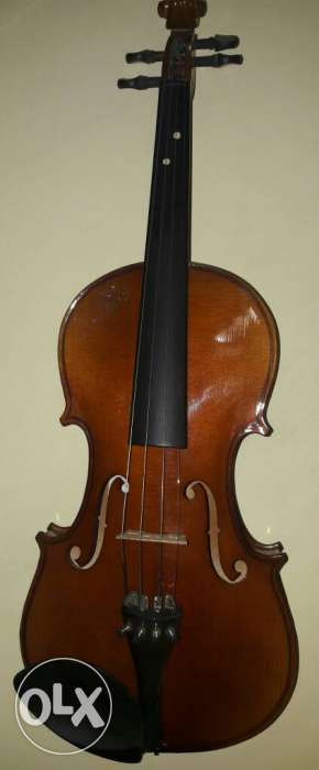 Brown And Black Wooden Violin