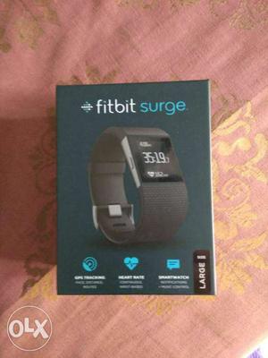 Fitbit Surge Black Large Sealed selling brand new