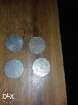 Four Silver Commemorative Coins