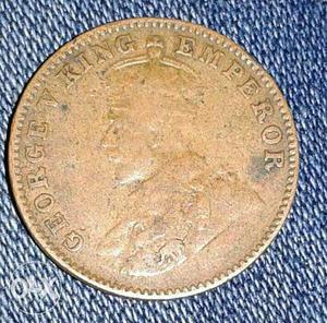 George V \]king Emperor Coin