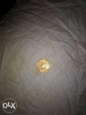 Gold 20 Emboss Coin