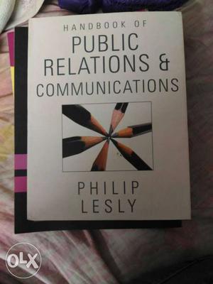 Handbook Of Public Relations And Communication By Philip