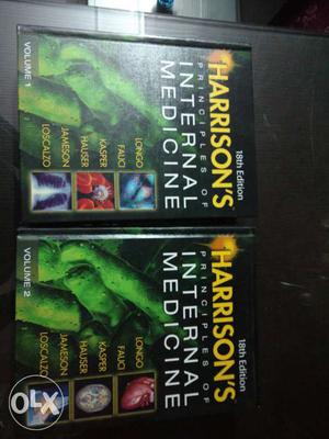 Harrison 18th edition, both volumes, unmarked,clean