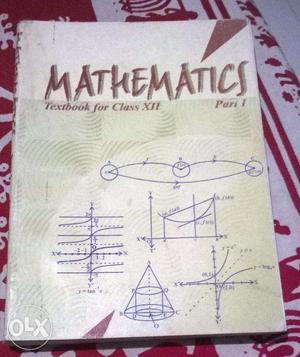 Mathematics 12th std Part 1& 2 NCERT