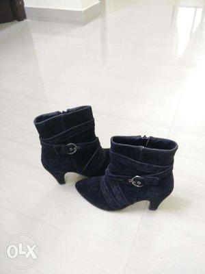 Mochi Black Boots. Used once only.