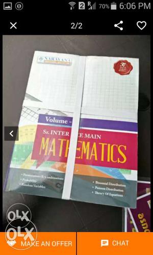 Narayana Intermediate 1st year nd 2nd year Books