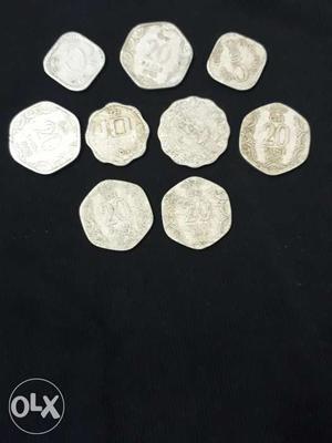 Old Indian coins ,