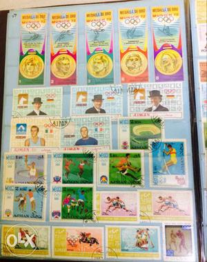 Olympic Winner's Stamps of the Year Munich 