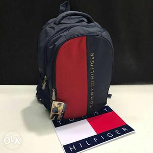 Red And Blue Tommy Hilfiger Bag