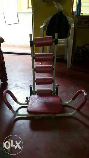 Red And Grey Abdominal Trainer