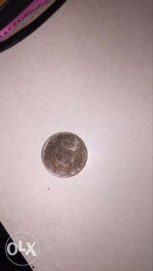 Round Grey Coin