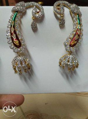 Silver And Gold Earrings