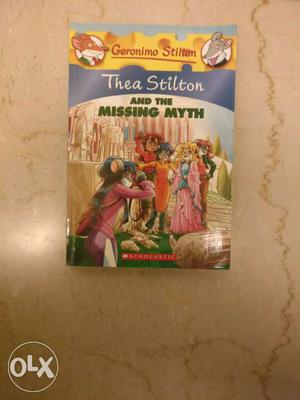 Thea Stilton And The Missing Myth Book