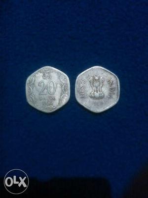 Two Indian Paise