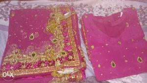 Very Heavey Marriage Suit with Full Embroidery