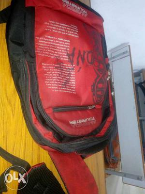 Black And Red Touribster Backpack
